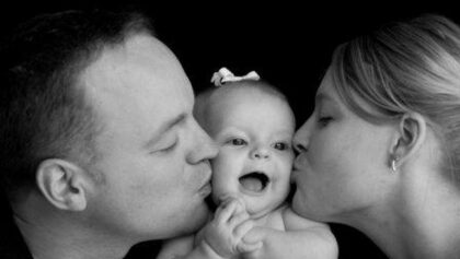 Parents with baby