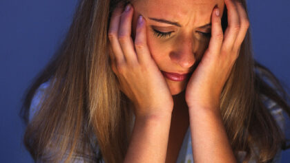 Sad Teenage Girl