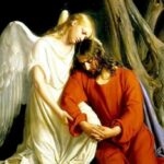 Guardian Angel with Jesus Christ