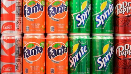 soda cans