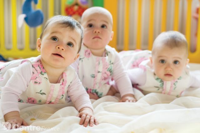 three babies