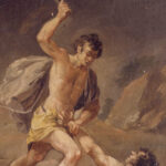 Cain murdering Abel