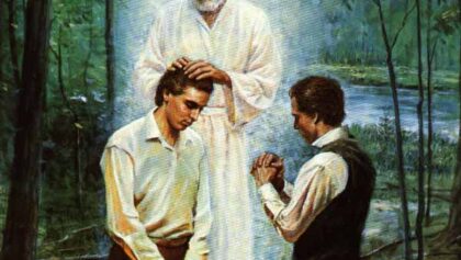 Restoring Aaronic Priesthood