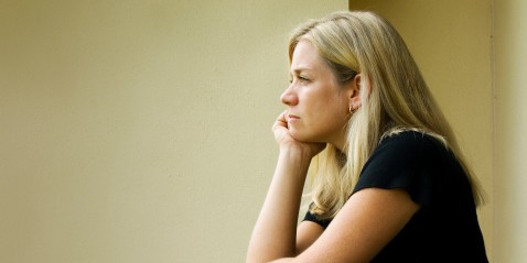 mormon woman thinking