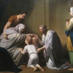 Jacob blessing Ephraim and Manasseh